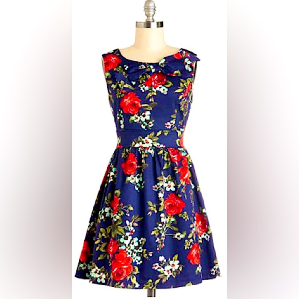 ModCloth Pennsylvania Blossom Floral Dress 1X